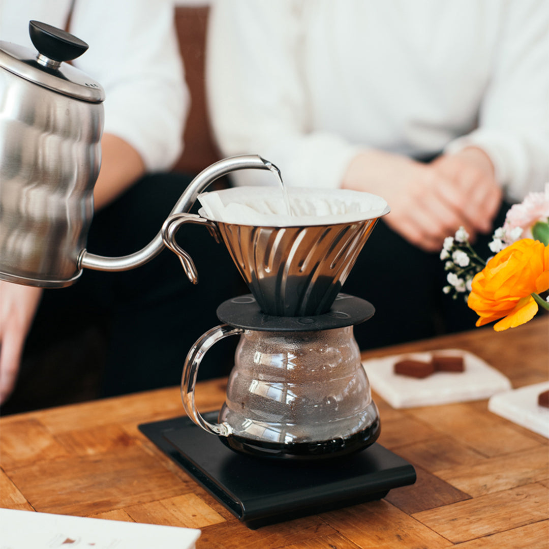 V60メタルドリッパー –コーヒードリッパーなら HARIO NETSHOP