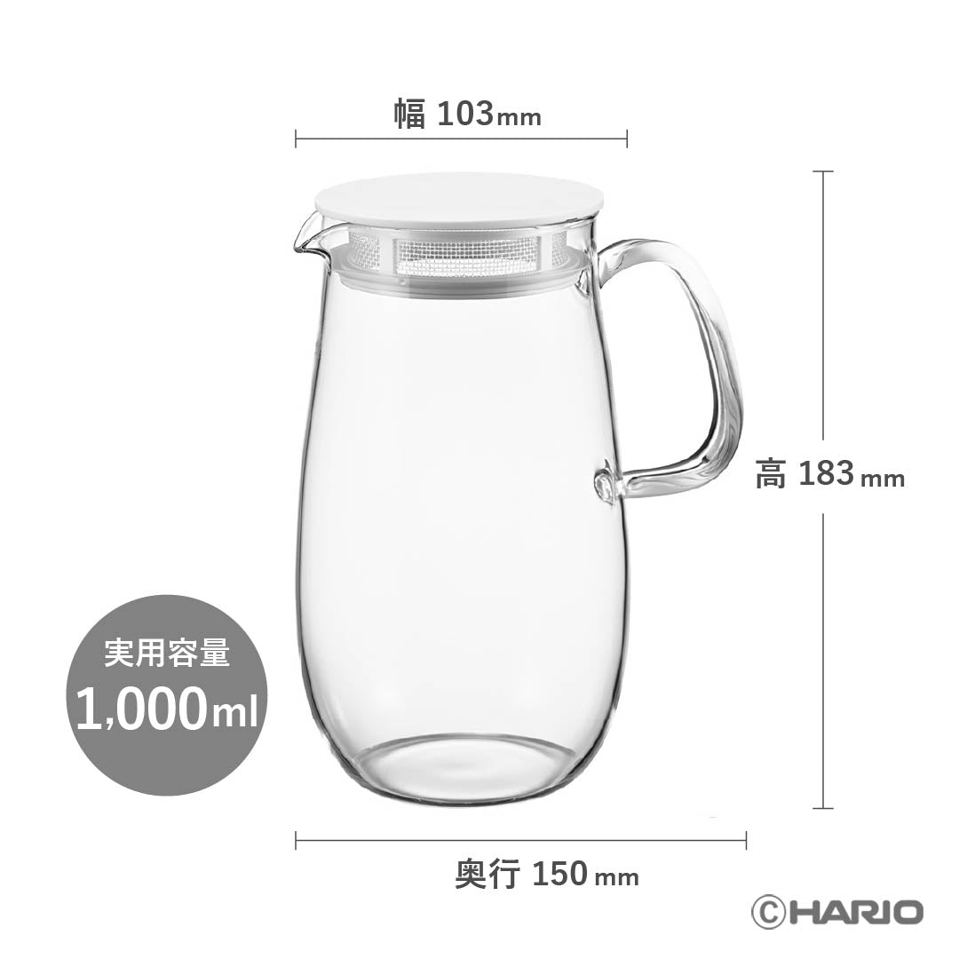 レンジでかんたん麦茶ポット むぎちゃん – HARIO NETSHOP