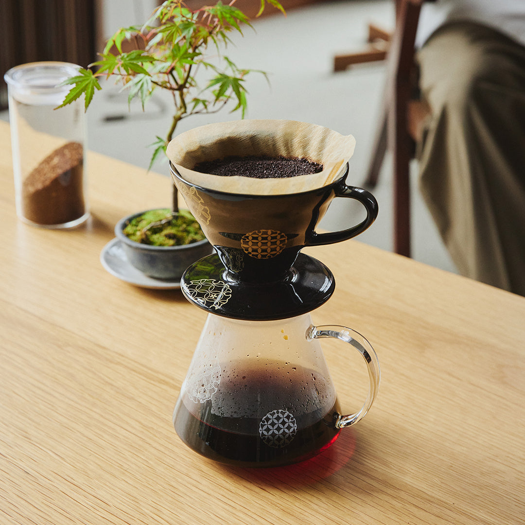 セラミックドリッパー 02 七宝ブラック – HARIO NETSHOP