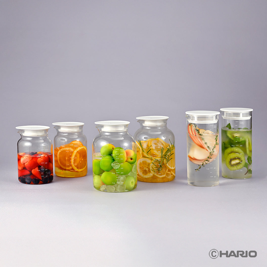 haruさま専用 SLOWRA 耐熱ガラス フルーツピッチャー 700mL –食品保存容器なら HARIO