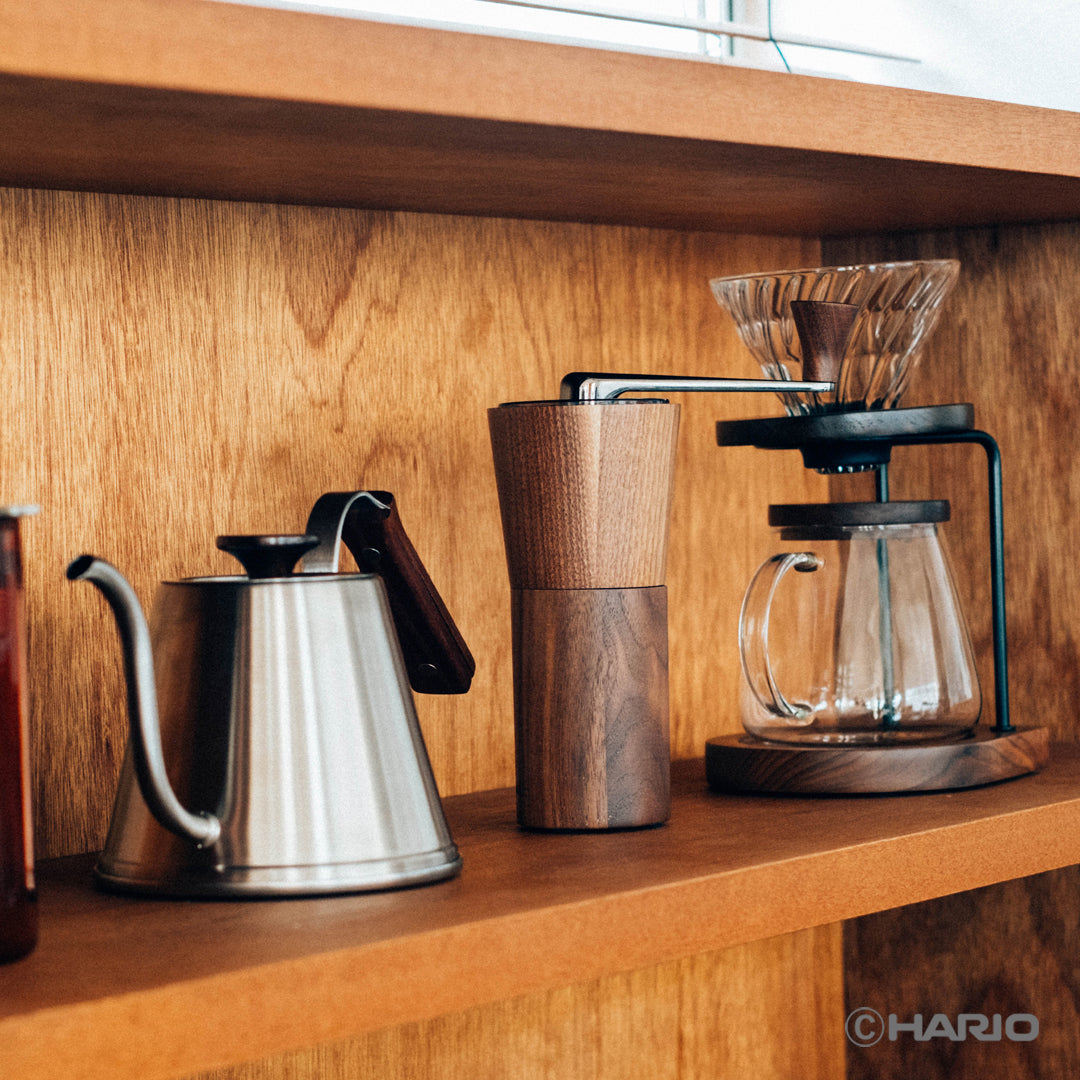 コーヒーミル ウォールナット –コーヒーミルなら HARIO NETSHOP