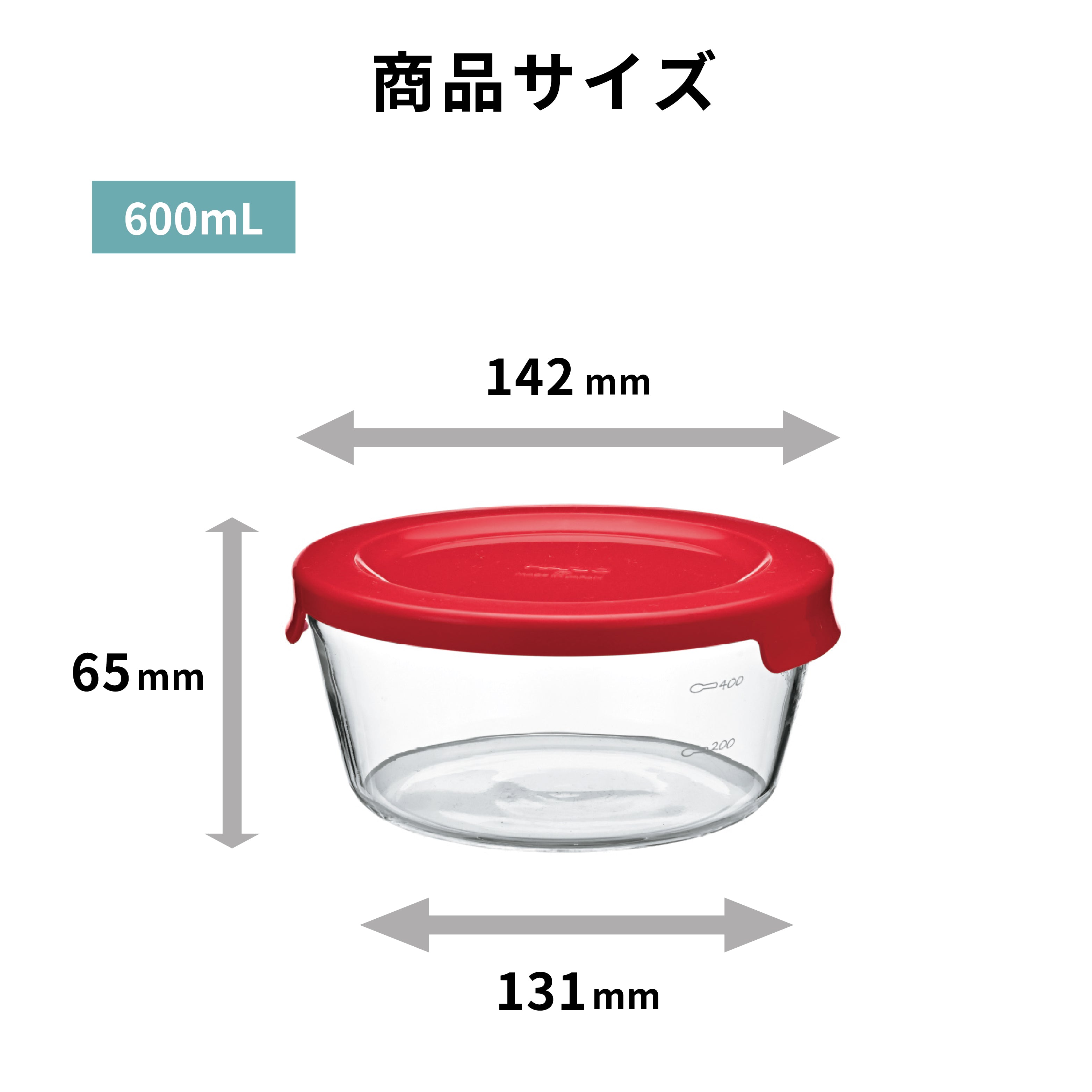 耐熱ガラス製保存容器丸3個セット – HARIO NETSHOP