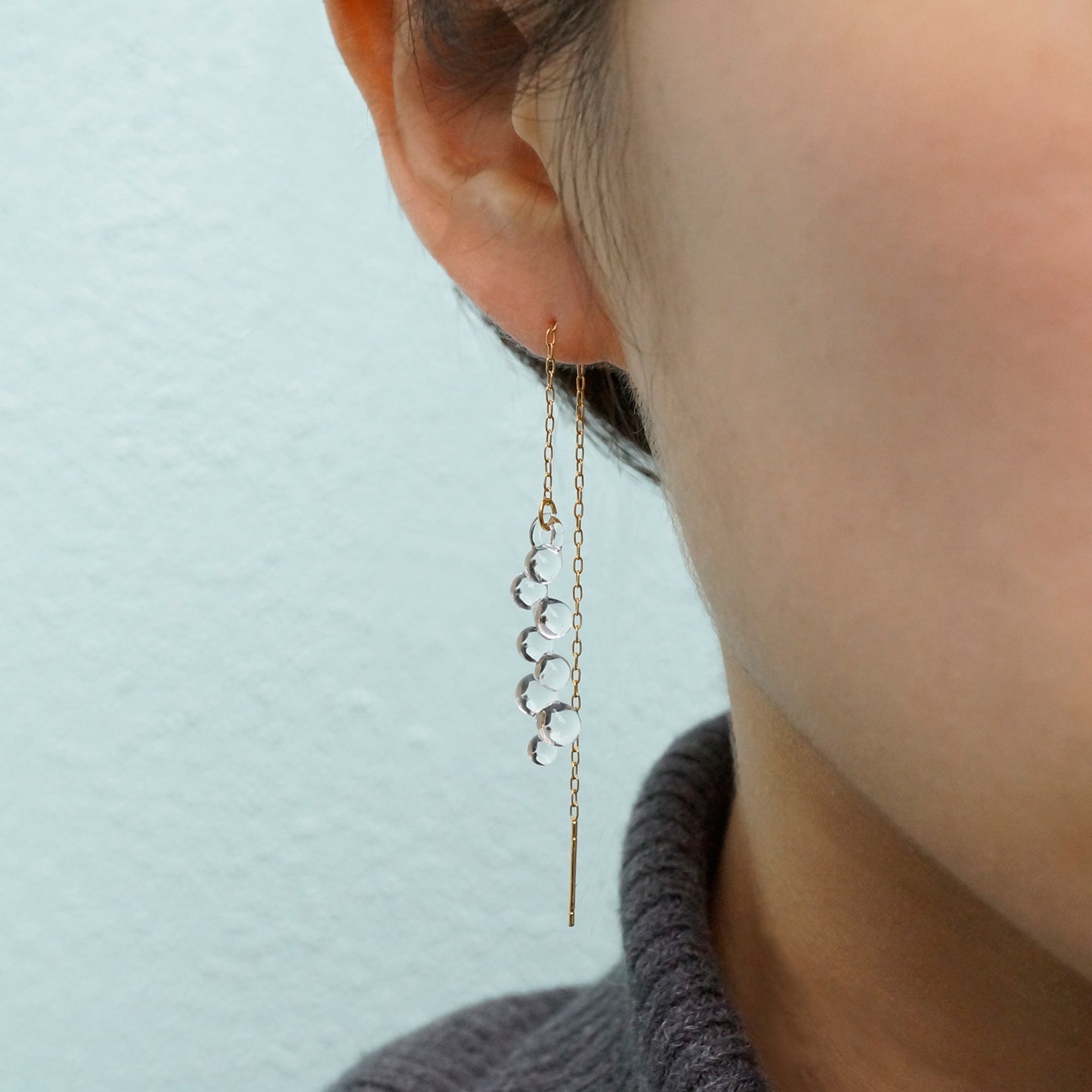 ファイナルファンタジーXIV×HARIO ピアス と ネックレス セット HARIO