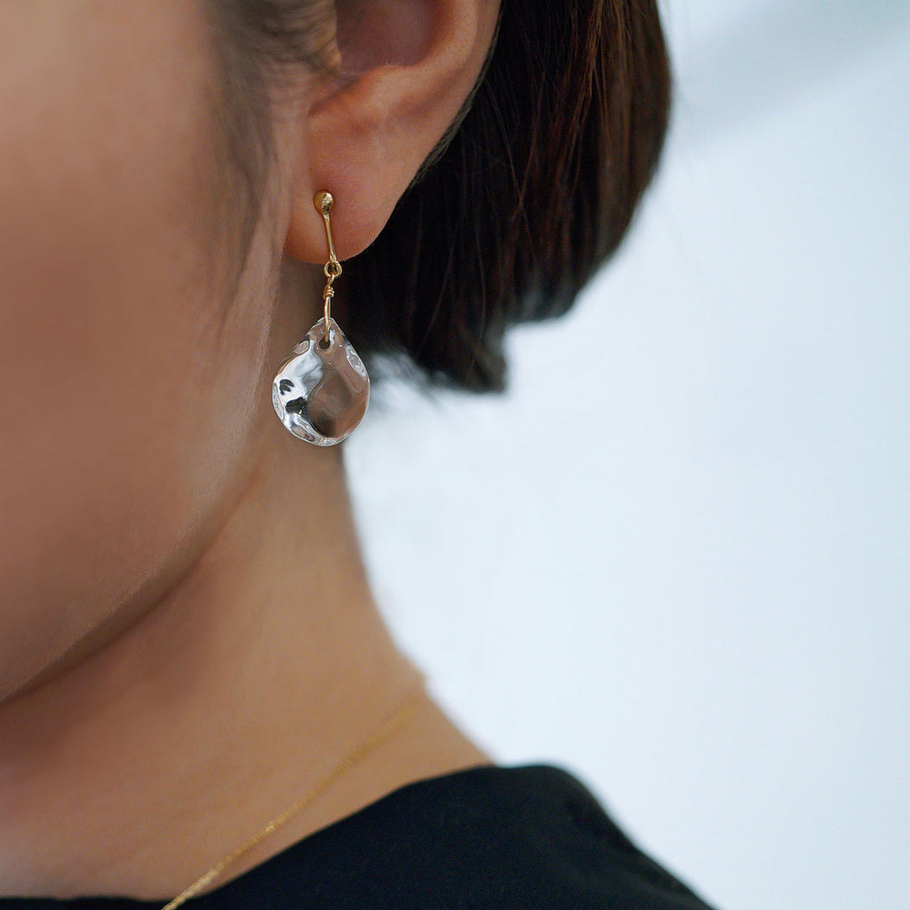 イヤリング　ウィンク　K18