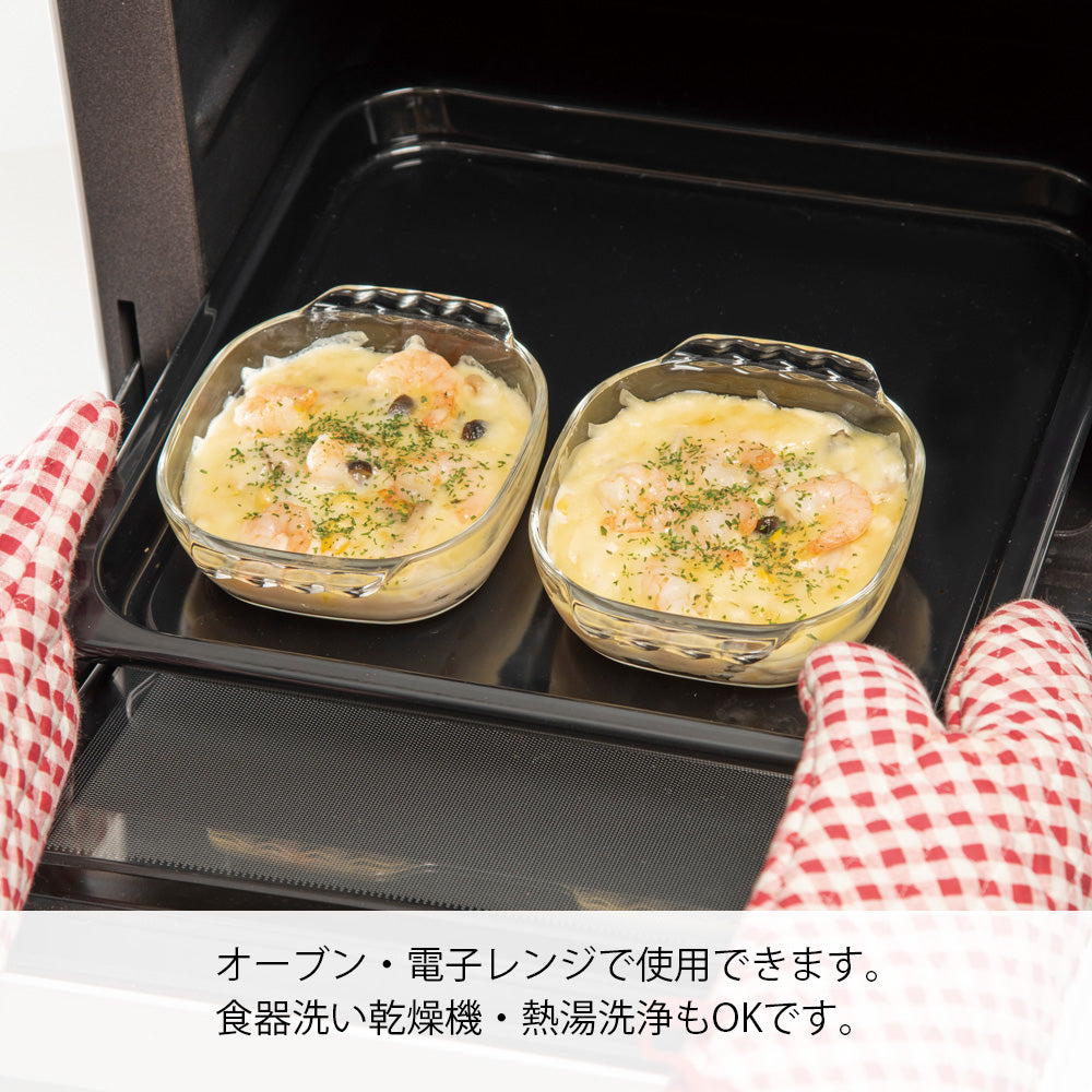 耐熱ガラス製トースター皿400 – HARIO NETSHOP