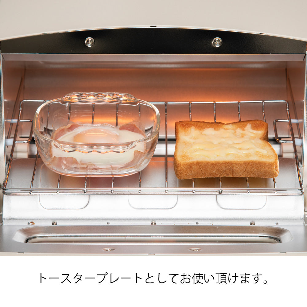 耐熱ガラス製トースター皿400 – HARIO NETSHOP