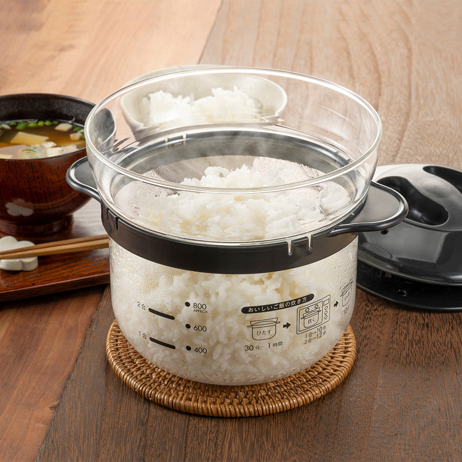 ガラスのレンジご飯釜1～2合 – HARIO NETSHOP
